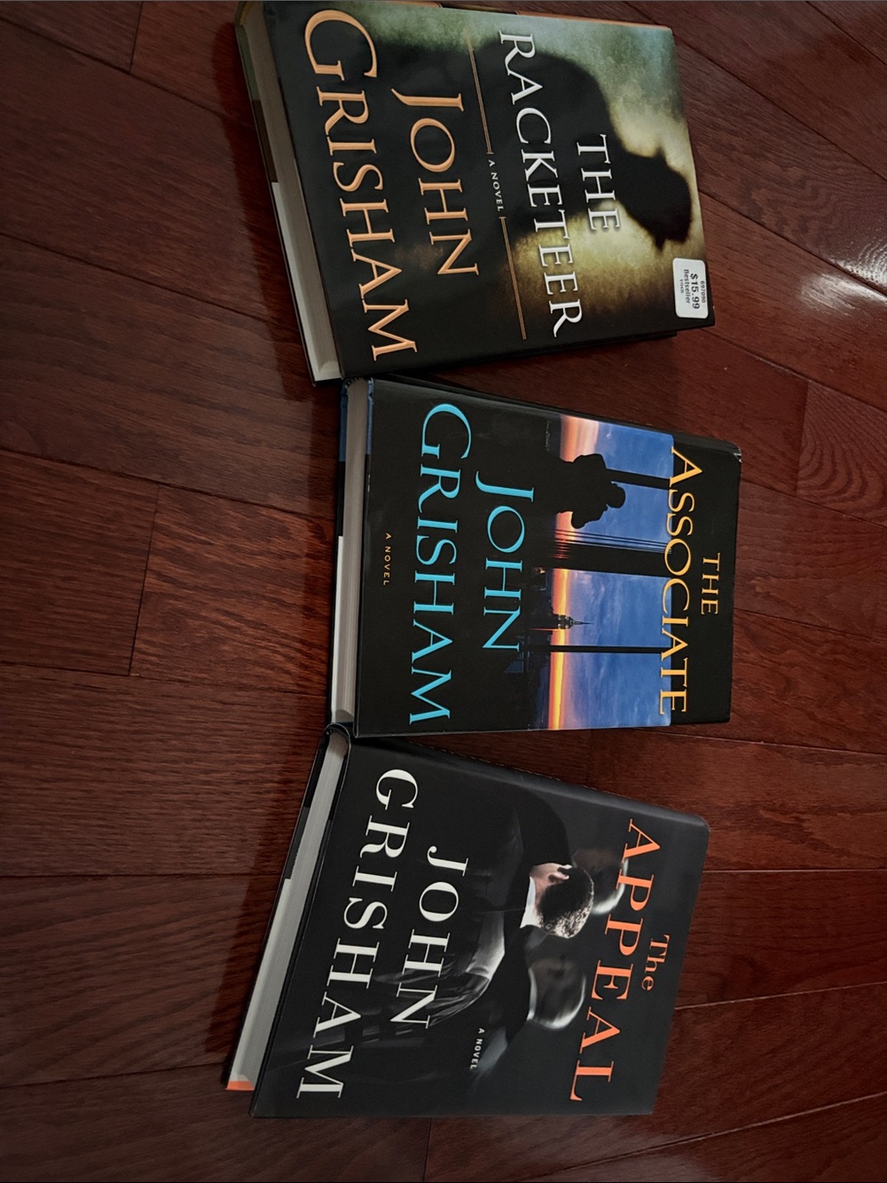 John Grisham Hardcover Book Set - Black & Navy Covers